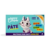 Multipack barquette chat 8x85g - EDGARD COOPER
