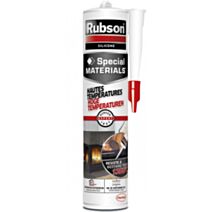 Mastic Spécial Hautes Températures 280 mL noir - RUBSON