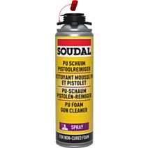 Nettoyant mousse polyurethane et pistolets 500 ml 