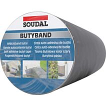 Bande d’étanchéité Butyband 30 cm plomb rouleau 10 m