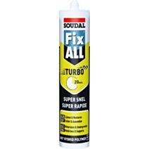 Mastic-colle Fix all turbo blanc 290ml