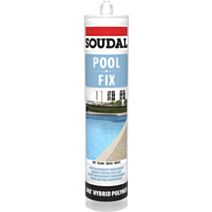 Mastic-colle Pool fix blanc 290ml 