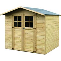 Abri de jardin en bois Lode 12mm 3,78m² - DECOR ET JARDIN