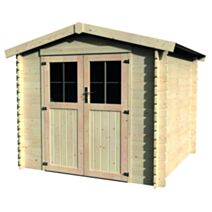 Abri de jardin bois 28mm Flandres 5,43 m² - DECOR ET JARDIN