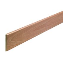 5 Plinthes 220x7x0,9cm Hêtre Rose