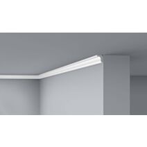 Moulure de plafond DC0 Polystyrène 25x15mm 2m - DECOFLAIR