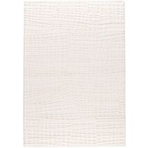 Tapis Alexi polyester 160x230 blanc 