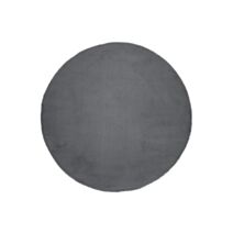Tapis lavable rond Rex 4 Ø120 cm anthracite - BALTA
