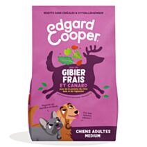 Croquettes pour chien adulte chevreuil sans céréales 2,5kg - EDGARD COOPER