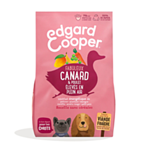 Croquettes pour chiots canard & poulet 2,5kg sans céréales - EDGARD COOPER
