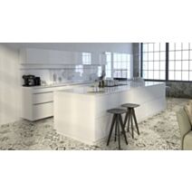 Revêtement de sol Vinyle Tuiles noir/blanc Iconik Resist Almeria 2m - (Vendu au m)²