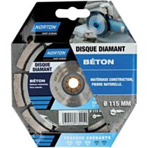 Disque diamant travaux courants construction 115