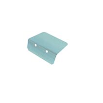 5 Arrêts de Plaque pour Profil Jonction Monobloc 16mm Aluminium 
