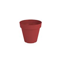 POT CAPRI 25CM ROUGE FONCE