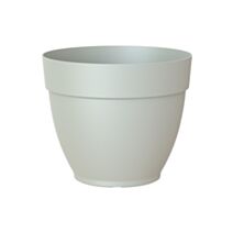 Pot capri campana 35cm gris clair