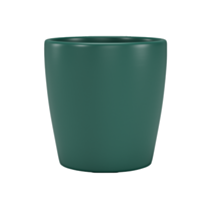 Cache-pot Thalia Orchidée 14 cm vert foncé - ARTEVASI