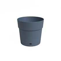 Pot de fleurs Capri Large + réservoir d'eau Ø50cm Bleu Ardoise - ARTEVASI