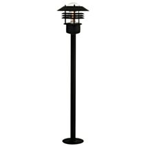 Potelet jardin VEJERS noir - bord de mer - NORDLUX