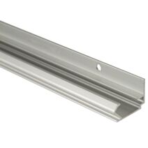 Rail de placard Kit complet Nova1 pour 1 vantail L1500mm alu