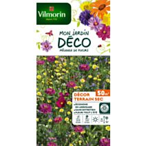 Mélange de Fleurs Terrain sec 50m² - VILMORIN