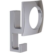 Crochet hublot chromé