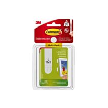 24 languettes de fixation tableau GM blanc - 3M COMMAND
