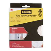Rouleau agrippant adhésif intérieur blanc 4,5 m x 19 mm - SCOTCH