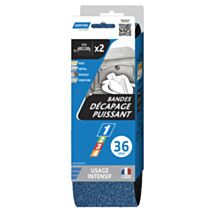 Bandes 13x454mm grain 36 x2 - NORTON