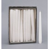 Bougie lisse blanc 25cm