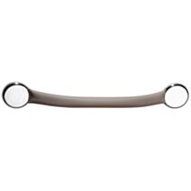 Barre de Maintien Droite Toucher Soft 37cm ∅25mm Taupe - GODONNIER