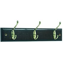 portemanteau castor noyer laiton 3 têtes