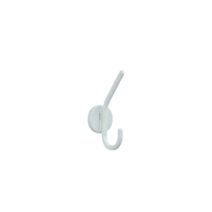 Portemanteau 1 patère à fixer Opium Plastique Blanc