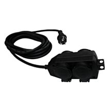 Rallonge boitier de dérivation 16A noir - ZENITECH