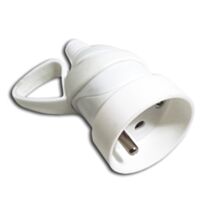 Fiche 1 prise Femelle 16A Anneau Blanc - ZENITECH