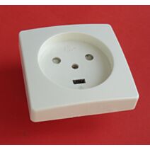 Prise à Encastrer 20A 2 Prises+T - ZENITECH