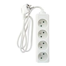 Multiprise 4 Prises 2 Pôles + Terre 16A - ZENITECH