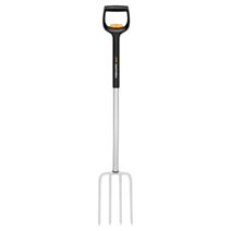 Fourche à bêcher télescopique Xact aluminium noir - FISKARS