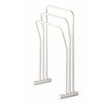 Porte-serviettes longchamp blanc - DECOTEC