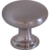 Bouton meuble Contemporain Zamak Brossé L25mm h22mm - B BEAUTY