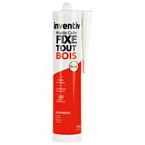 Mastic colle à bois fixation 310ml - INVENTIV
