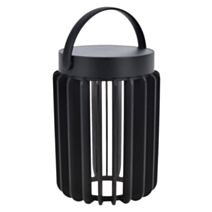 Lampe solaire + USB LED Kozy H18,6cm Noir