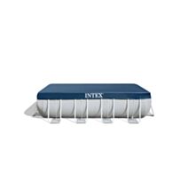 Bâche protection piscine tubulaire rectangulaire 4x2m - INTEX