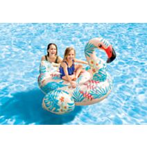 Flamand rose tropical à chevaucher 172 x 137 x 97 cm - INTEX