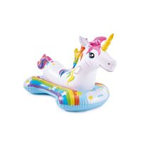 Bouée piscine licorne à chevaucher - INTEX