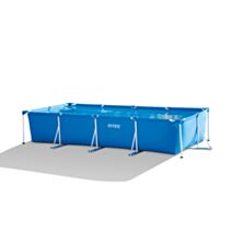 Piscine tubulaire rectangulaire 4,50x2,20x0,84m Frame Metal Junior - INTEX