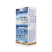 Piscine acier ovale 5x3,6x1,2m Hydrium™ - BESTWAY