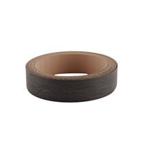 Bande de chant mélaminée chêne anthracite foncé wengé 23mm x 5ml