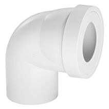 Pipe wc courte coudée mâle - WIRQUIN