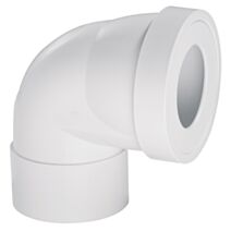 Pipe wc courte coudée femelle - WIRQUIN