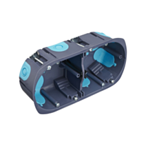 boite d'encastrement cloison sèche double stop air - DEBFLEX